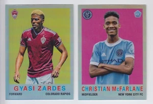 2022 TOPPS CHROME MLS SOCCER REFRACTOR 1959 RETRO SPECKLE PARALLEL FINISH U PICK - Picture 1 of 26