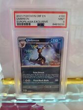 Umbreon Obsidian Flames Stamp Promo selten Pokemon Nachtara 130/197  PSA9