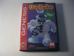 Clay Fighter Sega Genesis completo-Incluye tarjeta de registro - Imagen 1 de 2