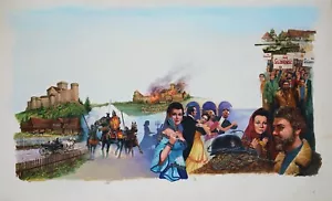DARREL MILLSAP UNKNOWN BOOK COVER PAINTING SOLIDARITY - Picture 1 of 1