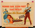 ORG MOVIE POSTER LOVE ME TENDER 1/2sh 1956 1st Elvis Presley, & Debra Paget