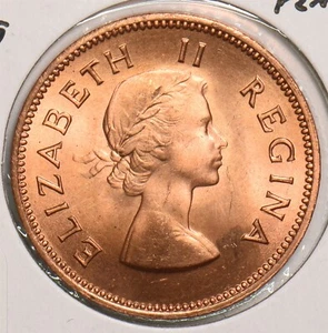 South Africa 1959 1/2 Penny 299382 combine shipping - Picture 1 of 2