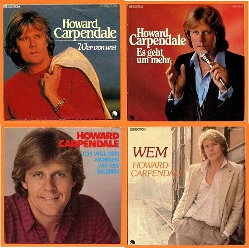 7" Vinyl Single Sammlung Konvolut: 4x  Howard Carpendale - Bild 1 von 1