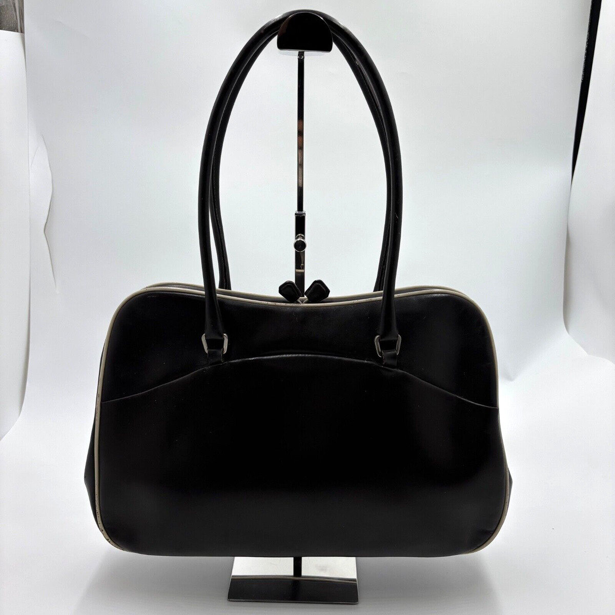 PRADA Leather Exterior Satchel/Top Handle Bag Handbags PRADA Leather Exterior Satchel/Top Handle Bag Handbags