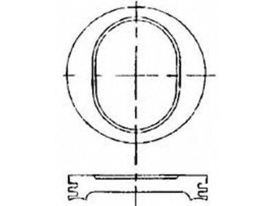 Pistón sellado para Plymouth Grand Voyager 1994-1996 potencia 61684XNRF 1995 Foto 1 de 2
