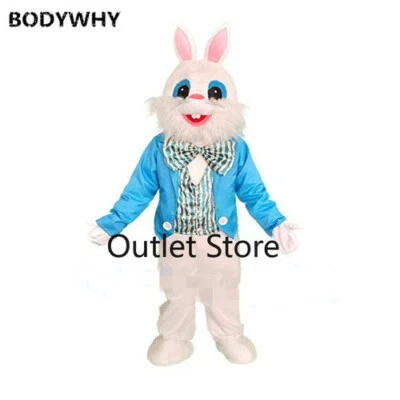 Easter Rabbit High-quality Handmade Mascot Costume Cosplay Party Outfit Carnival - Image 1 of 4