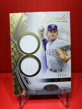 Nolan Ryan 2023 Tier One Dual Legends Relic T1LR-NR /25 Rangers Legend *Read*