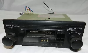 Vintage Car AM/FM Radio Cassette Player - Sony XR-6087 - Picture 1 of 6