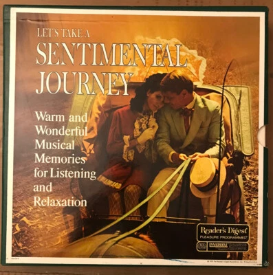 Let’s Take A Sentimental Journey Readers Digest 9 Vinyl LP Box Set - 1970 (EXC-) - Image 1 of 4