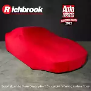 Indoor Car Cover Super Soft Stretch Tailored Look available in Red - Picture 1 of 16