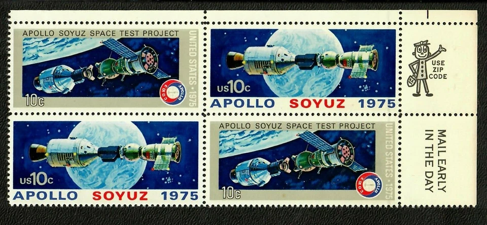 Scott 1569-1570 10¢ Apollo Soyuz MNH Free shipping in USA! - Image 1 of 1