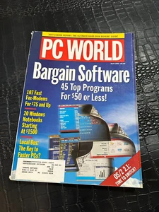 APRIL 1993 PC WORLD computer magazine - Imagen 1 de 1