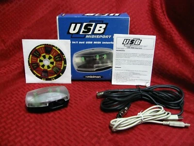 Midiman USB MIDISPORT 1x1 USB MIDI Interface For Windows & Mac OS X - Image 1 of 4