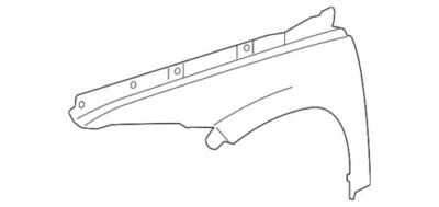 Genuine GM 2006-2011 Chevrolet HHR Front Passenger Side Fender Assembly 20919883 - Изображение 1 из 2