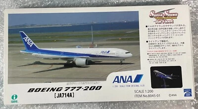 SALE! 1/200  ANA Boeing 777-200 JA714A  model airplane Super Sound Series Daron - Image 1 of 4