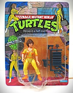 Vintage TMNT Action Figure - April O'Niel -- MOC Unpunched - Picture 1 of 10
