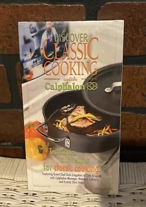 NEW SEALED VHS- Discover Classic Cooking With Calphalon Techniques And Recipes - Picture 1 of 6