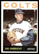 1964 Topps #389 Jim Umbricht  Houston Colt .45s VG-VGEX