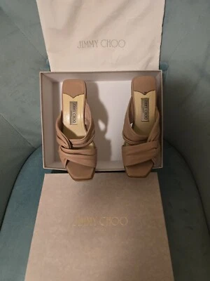 Jimmy Choo Narissa Ballet Rosa Corcho Cuña EE. UU. 8,5 Poco Uso 3x Foto 1 de 4