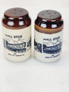 Vintage Wand Droge von South Dakota große Salz- und Pfefferstreuer Mt Rushmore  - Bild 1 von 10