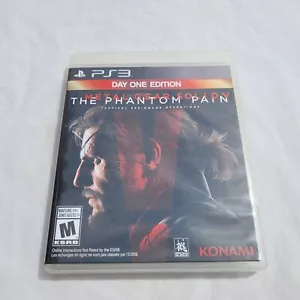 Metal Gear Solid V The Phantom Pain PlayStation 3 Day One Edition Video Game - Picture 1 of 5
