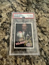 Cain Velasquez Signed 2019 Panini Lucha Libre AAA Album Sticker No. 49 PSA/DNA