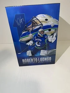 ROBERTO LUONGO NHL BOBBLEHEAD SGA - VANCOUVER CANUCKS RING OF HONOUR INDUCTION - Picture 1 of 6