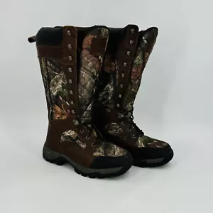 Mens Snake Proof Boots Camo Waterproof Boots Camo Hunting Boots Leather Boots 9 - Picture 1 of 10