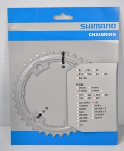 Shimano 105 FC-5800S Chainring 36T MB 11 Speed 110mm Y1PH36010 - Picture 1 of 4