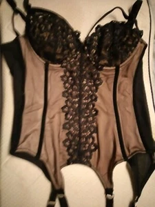 Dita von Teese Korsage erotisch Klassisch , 70 B ,bronceschimmernd prickeld - Bild 1 von 6