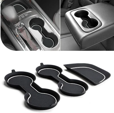 Auovo Cup Holder Insert for Chevrolet Chevy Malibu 2017-2023 Coaster Accessories - Image 1 of 4