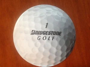 BRIDGESTONE GOLF DECAL *BRAND NEW* 12.5" x 12.5" - Picture 1 of 3