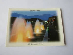 FORTE DEI MARMI le fontane luminose - viaggiata con francobollo - Picture 1 of 2