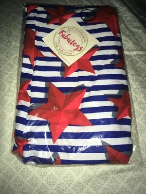 NUEVO CON ETIQUETAS Leggings Talla Grande Fabulegs Estrellas N’ Rayas Rojo Blanco y Azul Patriótico EE. UU. Foto 1 de 2