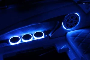 LED Cup Holder Ring for Boats - MasterCraft, Nautique, Chaparral, Malibu 114mm - Picture 1 of 8
