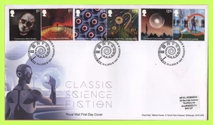 G.B. 2021 Classic Science Fiction set Royal Mail First Day Cover, London NW1 - Picture 1 of 1