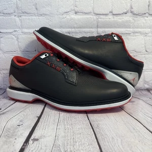Nike Air Jordan ADG 5 Golf Shoes Black Red Metallic FQ6642-001 Men’s Size 10.5 - Picture 1 of 11