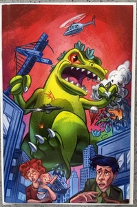 Multiverse Saga - Rugrats - Reptar Cover (Ryan Fuller) (Artist Alley Comics) NM - Bild 1 von 2