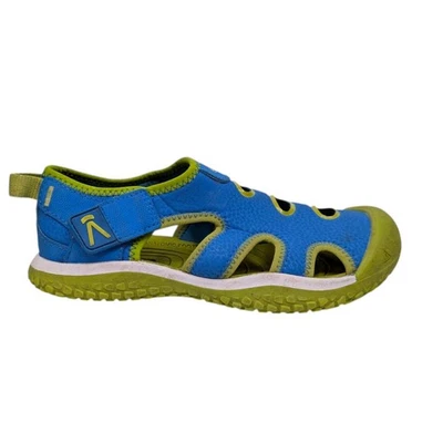 Sandalias Keen Stingray Unisex Niños Azul Verde Punta Cerrada Zapatos Agua Talla 13 Foto 1 de 4
