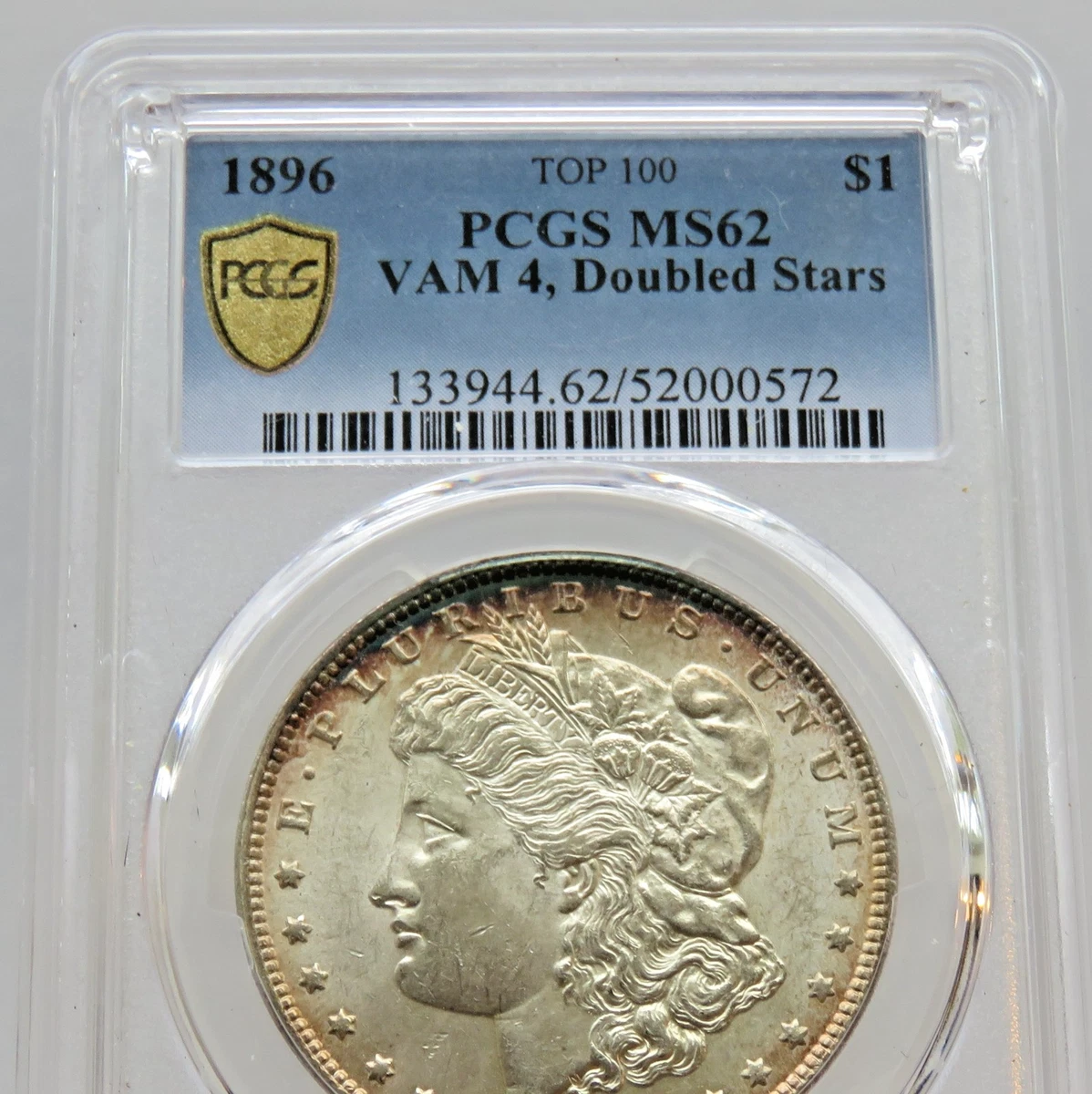 MS 62 Graded 1896 Year Morgan US Dollars (1878-1921) for sale | eBay