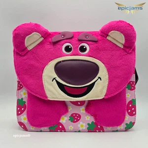 Bolso Bandolera Loungefly Disney Pixar Toy Story Lotso Correa de Bayas de Peluche Nuevo - Imagen 1 de 6