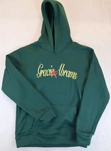 Gracie Abrams Green Star Poly Fleece Hoodie Hooded Sweatshirt Size Large READ - Picture 1 of 7