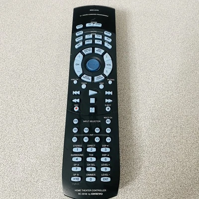 Подлинный программируемый пульт дистанционного управления домашнего кинотеатра Onkyo RC-391M ПРОВЕРЕН работает - Изображение 1 из 3