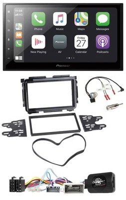 Pioneer Lenkrad Bluetooth DAB 2DIN USB Autoradio für Honda HR-V RU ab 2015 schwa - Bild 1 von 4