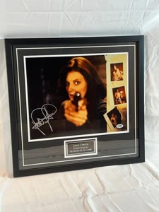 Jodie Foster signed 11x14 autographed photo framed Silence of the Lambs PSA - Picture 1 of 3