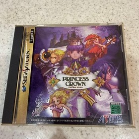 Sega Saturn Software Princess Crown