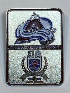 Colorado Springs Hockey Avalanche Pin groß gold Metall Emaille NHL Quebec Kanada - Bild 1 von 2
