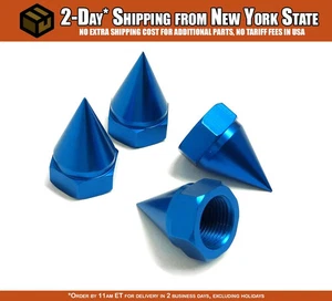 LT-SLT Enclosed Pointed CNC Aluminum Wheel Nuts - Picture 1 of 1