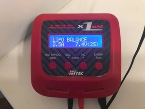 Hi-tec LiPo Charger X1 mini AC Input Balance Charger, Discharger - Picture 1 of 7