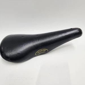 Sillín Vintage Cinelli Unicanitor Número 4 Negro Eroica Clásico #3 - Imagen 1 de 13